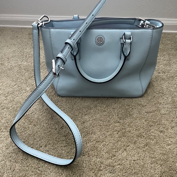 Tory Burch Robinson Mini Square Tote - Picture 2 of 4